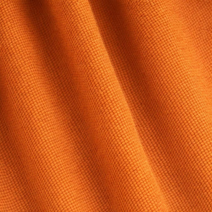 Rideau velours orange
