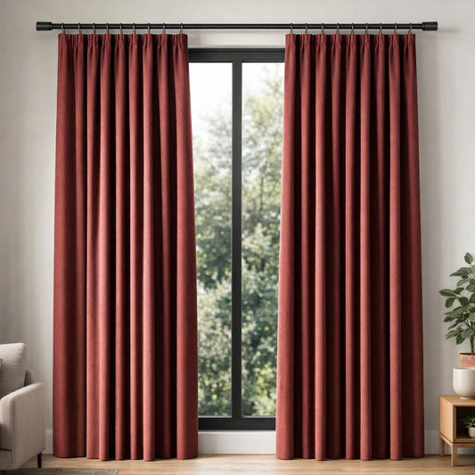 Rideau velours rouge théâtre