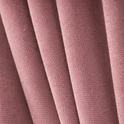 Rideau velours terracotta