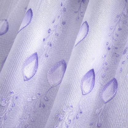 Rideau voilage couleur