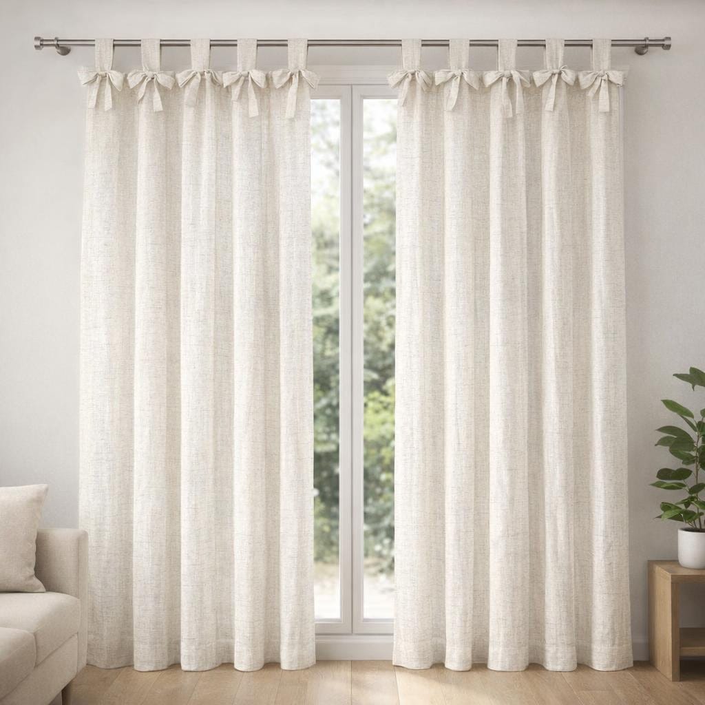 Rideau voilage lin