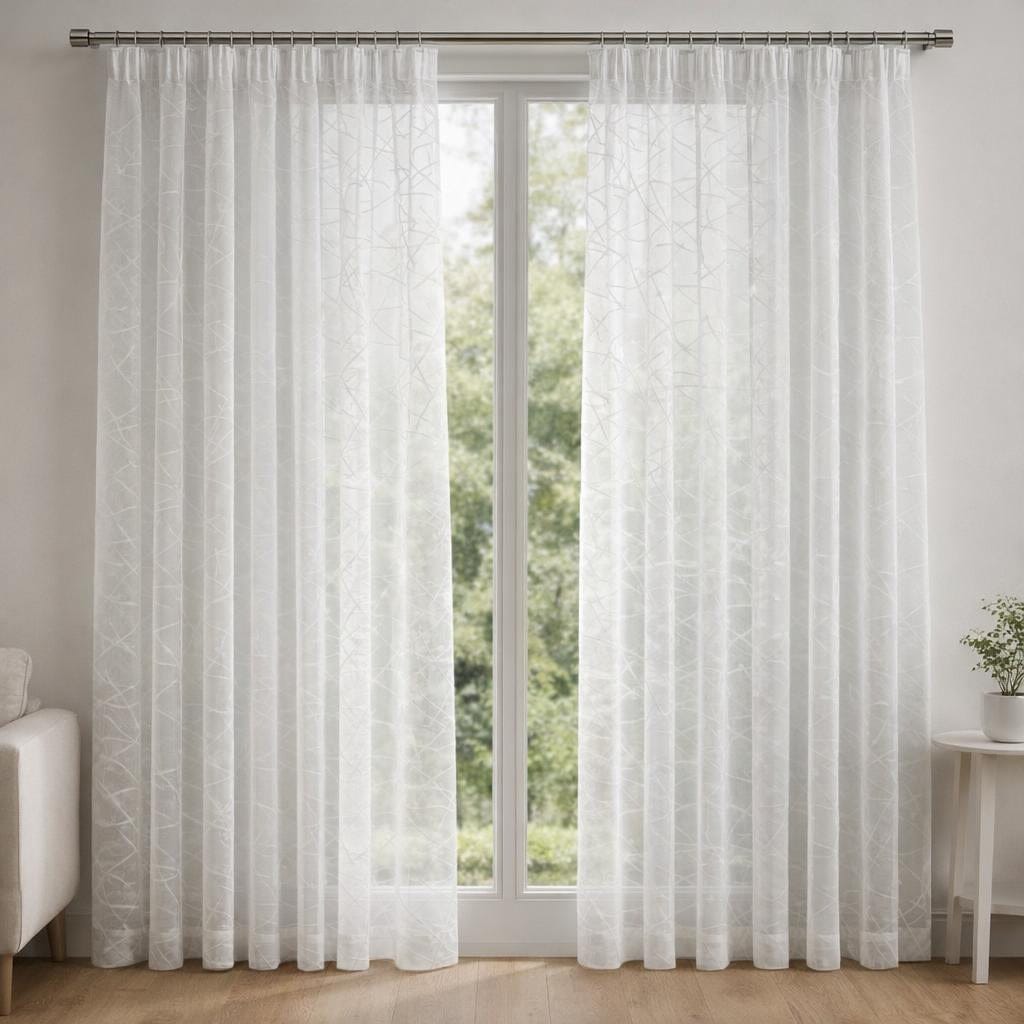 Rideau voilage moderne