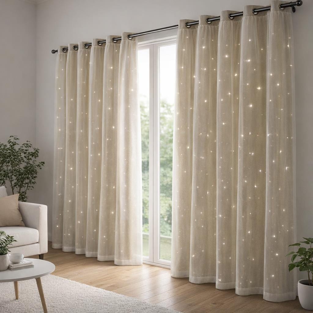 Rideau voilage occultant