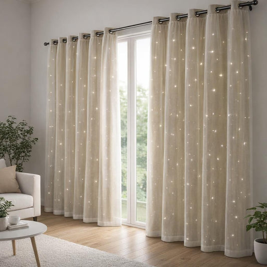 Rideau voilage occultant