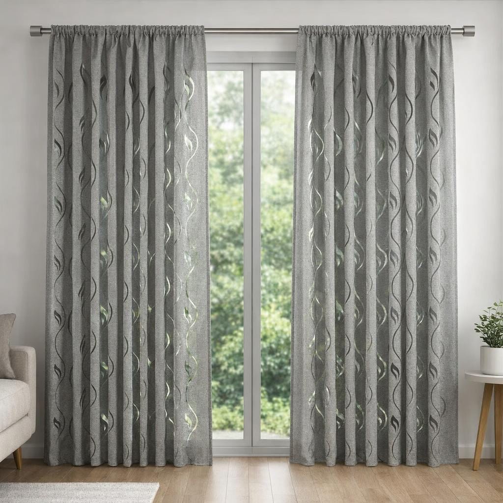 Rideaux moderne pour baie vitrée