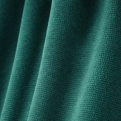 Rideaux velours vert sapin