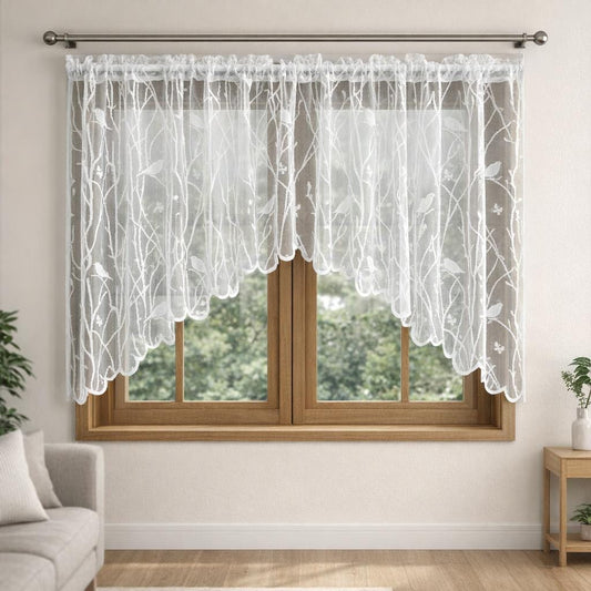 Rideaux voilage courts