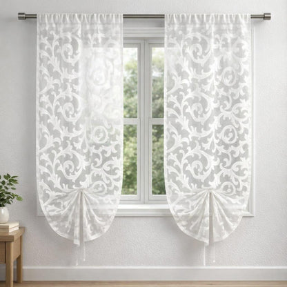 Rideaux voilages pour petites fenetres