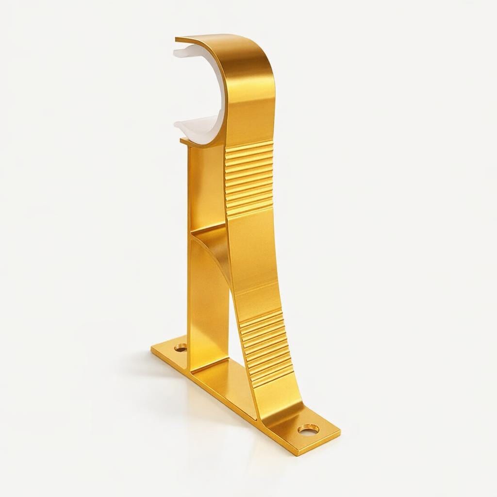 Support tringle à rideaux