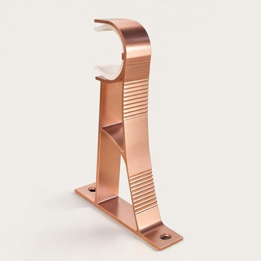 Support tringle à rideaux