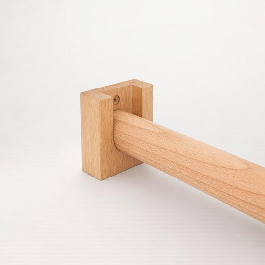 Tringle rideau en bois